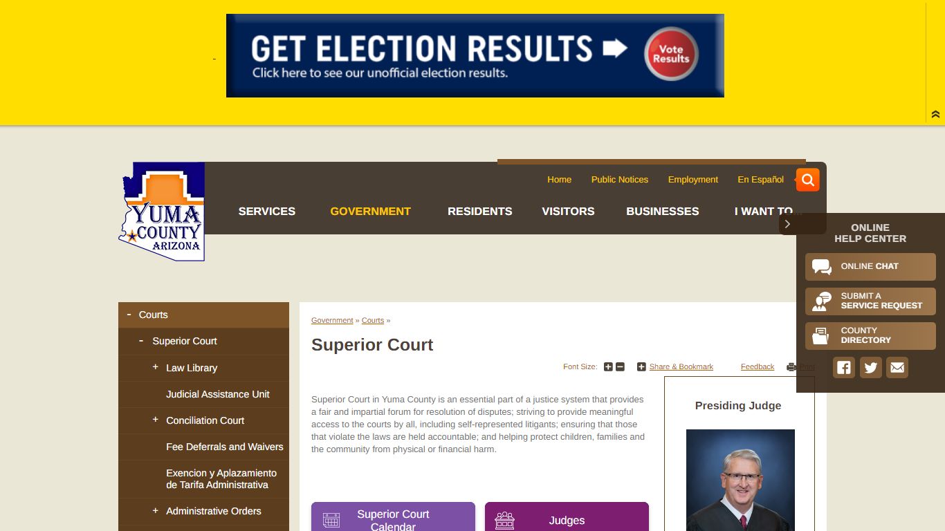 Superior Court | Yuma County
